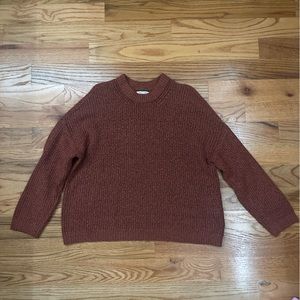 American eagle reddish brown sweater